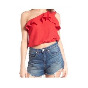 ASTR THE LABEL red crop top